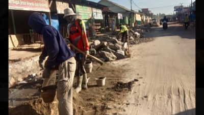 Diduga Proyek Ruas Jalan Sukadamai Lampung Selatan Salahi Aturan