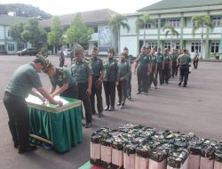 Korem 043/Gatam Distribusikan Paket Kaporlap Dari Kepala Staf Angkatan Darat