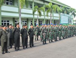 Peringati Hari Pahlawan Tahun 2024, Korem 043/Gatam Gelar Upacara