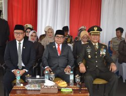 Bersama Forkopimda Provinsi Lampung, Danrem 043/Gatam Ikuti Upacara Memperingati Hari Pahlawan Ke-79 Tahun 2024