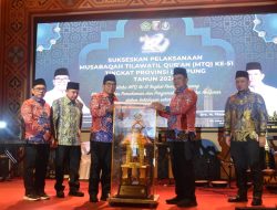 Kasrem 043/Gatam Hadiri Pembukaan MTQ Ke-51 Tingkat Provinsi Lampung Tahun 2024