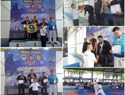 Torehkan Prestasi Gemilang Atlit Karateka Yonif 9 Marinir Di Kejuaraan Nasional karate Piala Panglima Koarmada RI 2024