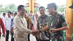 Danrem 043/Gatam Dampingi Mentan RI Kunker Di Wilayah Provinsi Lampung