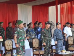 Danrem 043/Gatam Hadiri Upacara HUT Ke-79 Korps Brimob Polri