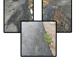 Disinyalir asal jadi, Proyek Jalan APBDP 2024 Perkim Lampung sudah terlihat hancur