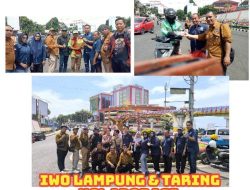 IWO Lampung dan Taring Kolaborasi Gelar Baksos Bagikan Makanan dan Beras