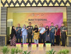 Peringati HUT Ke-61 Dharma Pertiwi, Danrem 043/Gatam :  “ Jadikan Momen Ini Untuk Berbagi Kasih dan Perhatian ”