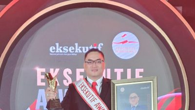 Bersama AHY dan Rosan P. Roeslani, Willy Lesmana Putra Terima Penghargaan Eksekutif Award 2025