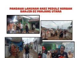 Pandawa Lakukan Aksi Peduli Korban Banjir di Panjang Utara
