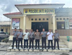 Lapas Narkotika Bandar Lampung dan Polsek Jati Agung Tingkatkan Koordinasi Pencegahan Gangguan Keamanan