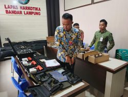 Lapas Narkotika Bandar Lampung Tingkatkan Kesiapsiagaan melalui Pengecekan Alat Pengamanan