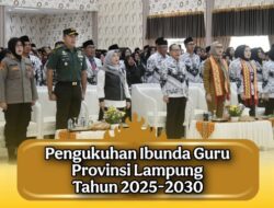 Wakil Ketua III DPRD Provinsi Lampung, Maulidah Zauroh hadiri Acara Pengukuhan Ibunda Guru Provinsi Lampung Tahun 2025-2030