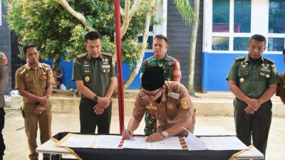 Danrem 043/Gatam Terima Hibah Lahan 14 Hektar dari Bupati Lampung Tengah