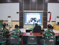 Danrem 043/Gatam Ikuti Rakor Bersama Wamentan RI Terkait Cetak Sawah dalam Mendukung Swasembada Pangan