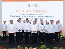 Danrem 043/Gatam Dilantik sebagai Dewan Kehormatan PMI Provinsi Lampung Masa Bakti 2025–2030