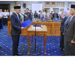 Descatama Paksi Moeda Dilantik menjadi Sekretaris DPRD Lampung