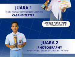 SMK N 4 Bandar Lampung Borong Piala FLSN tahun 2025