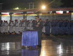 Hening Cipta untuk Pahlawan, Danrem 043/Gatam Irup Apel Kehormatan dan Renungan Suci di TMP Kedaton Lampung”
