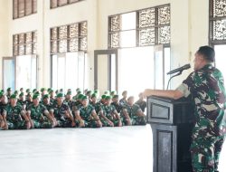 Kunjungan Danrem 043/Gatam ke Yonif TP 848/SPC, Dorong Semangat dan Kekompakan Prajurit