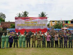 TMMD Ke-125 Tahun 2025 di Dua Kabupaten Lampung Berakhir, Tinggalkan Warisan Pembangunan dan Kebersamaan