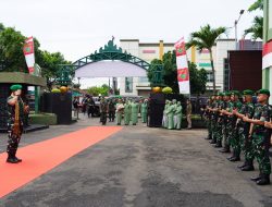 Pangdam XXI/RI Sampaikan Arahan Perdana kepada Prajurit dan PNS Jajaran Kodam XXI/RI