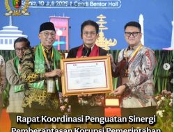 Ketua DPRD Provinsi Lampung  hadiri Rapat Koordinasi Penguatan Sinergi Pemberantasan Korupsi Pemerintahan Daerah