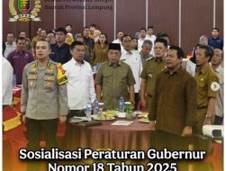 Ketua Komisi V DPRD Provinsi Lampung & Anggota Komisi I DPRD Provinsi Lampung hadiri acara Sosialisasi peraturan Gubernur Lampung