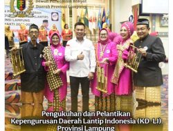 Ketua Komisi V DPRD Provinsi Lampung hadiri acara Pengukuhan dan Pelantikan Kepengurusan Daerah Lantip Indonesia (KD-LI) Provinsi Lampung Masa Bakti 2025-2030