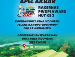 PWDPI Matangkan Rakernas dan Apel Akbar HUT ke-3 di Bandar Lampung