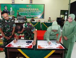 Kunjungi Kodim 0421/LS, Pangdam XXI/Radin Inten: Berikan Arahan Agar Bijak dalam Bermedia Sosial