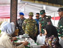 Pangdam XXI/RI Hadiri Baksos Peringati HUT ke-80 TNI, Wujud Kemanunggalan TNI-Rakyat