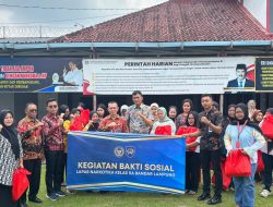 Lapas Narkotika Bandar Lampung Gelar Bakti Sosial, Salurkan Paket Sembako untuk Keluarga Warga Binaan