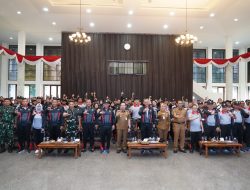 Hadiri Pelepasan Kontingen PON Beladiri II Tahun 2025, Kasrem 043/Gatam: Tunjukkan Kemampuan Terbaik, Berikan Prestasi yang Membanggakan untuk Provinsi Lampung