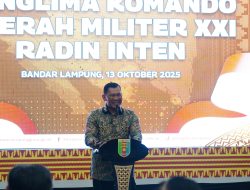 Forkopimda Provinsi Lampung Sambut Pangdam XXI/Radin Inten