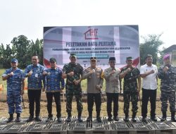 Pangdam XXI/Radin Inten Bersama Forkopimda Provinsi Lampung Letakkan Batu Pertama Pembangunan Fisik Koperasi Desa/Kelurahan Merah Putih ‎