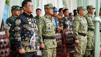 DANREM DAMPINGI PANGDAM XXI/RADIN INTEN TUTUP TMMD KE-126 DI WAY KANAN