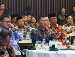 PERERAT SOLIDITAS TNI–POLRI, PANGDAM XXI/RADIN INTEN HADIRI ACARA LEPAS SAMBUT KAPOLDA LAMPUNG