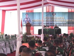 Danrem 043/Garuda Hitam Tekankan Disiplin Dan Hindari Pelanggaran Dalam Kunker Ke Kodim 0427/Way Kanan