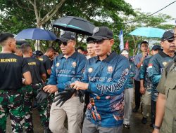 Danrem 043/Garuda Hitam Hadiri Rangkaian Peringatan HUT Ke-80 Korps Marinir di Marines ECO Park Brigif 4 Marinir/BS