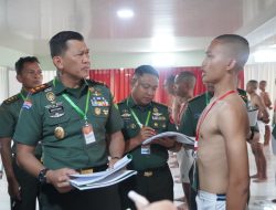 Pangdam XXI/RI Pimpin Sidang Panitia Pusat Penerimaan Tamtama PK Gelombang III TA 2025 di Bandar Lampung