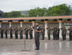 ‎Pangdam XXI/RI Pimpin Ziarah Rombongan Peringati Hari Juang TNI AD Tahun 2025