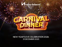 Rayakan Pesta Malam Tahun Baru 2026, Swiss-Belhotel Lampung Hadirkan “Carnival Dinner”