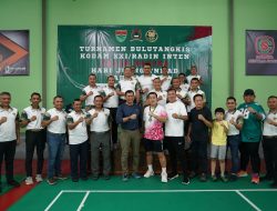 Pangdam XXI/Radin Inten Tutup Turnamen Bulu Tangkis Kodam XXI/RI, Semangat Juang Prajurit Menggema di Hari Juang TNI AD 2025