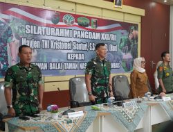 Danrem 043/Gatam Dampingi Pangdam XXI/Radin Inten Kunjungan Kerja ke Wikayah Kodim 0429/Lampung Timur