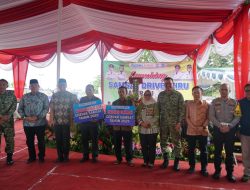 Pangdam XXI/Radin Inten Hadiri Launching Samsat Drive Thrue