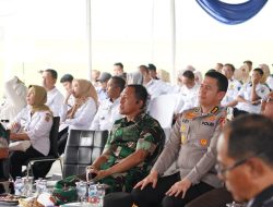 Danrem 043/Gatam Hadiri Panen Raya dan Pengumuman Swasembada Pangan Nasional