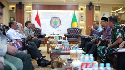 Menteri Pertanian RI Terima Audensi Pangdam XXI/ Radin Inten, Gubernur Lampung, Dan Bupati Pringsewu Bahas Penguatan Sinergi Swasembada Pangan