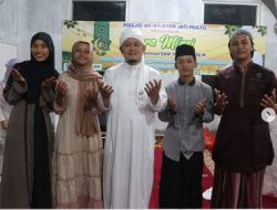 Anggota DPRD Provinsi Lampung Komisi V, Puji Sartono, menjadi penceramah Peringatan Isra Mi’raj di Masjid Ar-Rahman