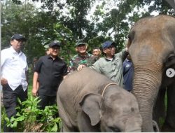 Ketua DPRD Provinsi Lampung Ahmad Giri Akbar, S.E., M.B.A. hadiri kegiatan Gerakan Bersatu dengan Alam di Kantor Balai Taman Nasional Way Kambas