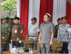 Ketua Komisi I DPRD Provinsi Lampung, Garinca Reza Pahlevi, S.I.Kom., M.M., menghadiri Upacara Gelar Operasi Penegakan Ketertiban (Gaktib) dan Yustisi Polisi Militer TNI Tahun Anggaran 2026